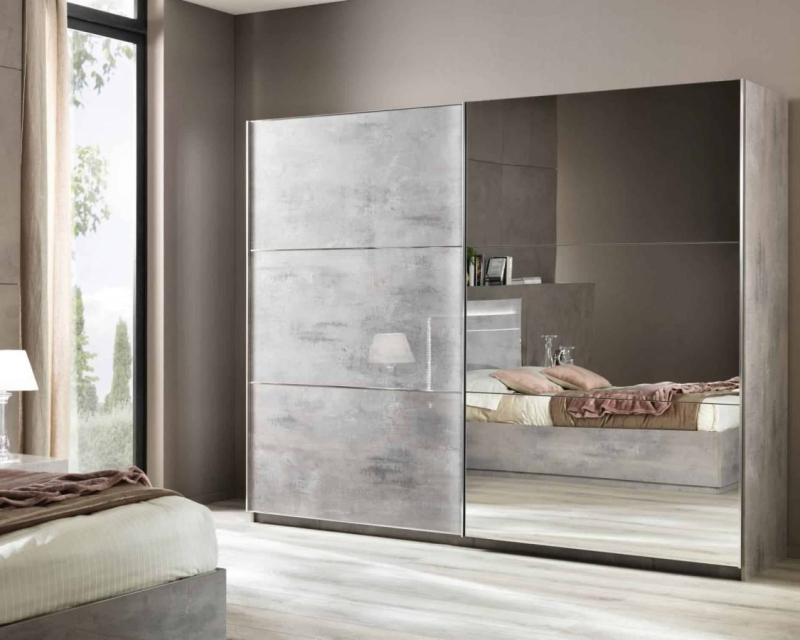 Armoire garde-robes Bruxelles Jazz Beton