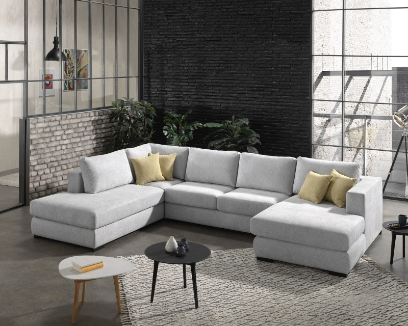 Salon Canape Design Bruxelles Rocco U right