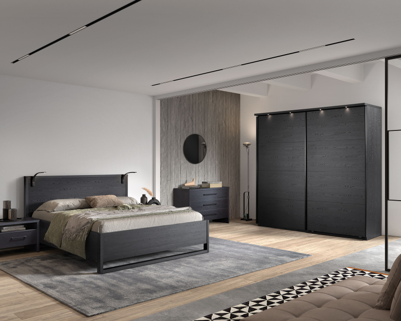 Chambre a coucher design Bruxelles Rosie 2
