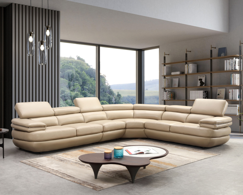 Salon Canape Cuir Italien Bruxelles St-Tropez 1