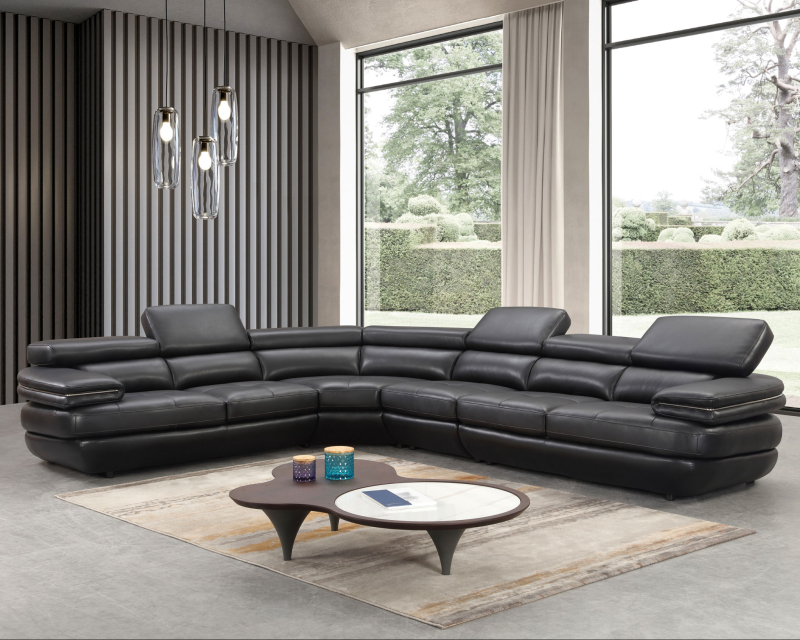 Salon Canape Cuir Italien Bruxelles St-Tropez 2
